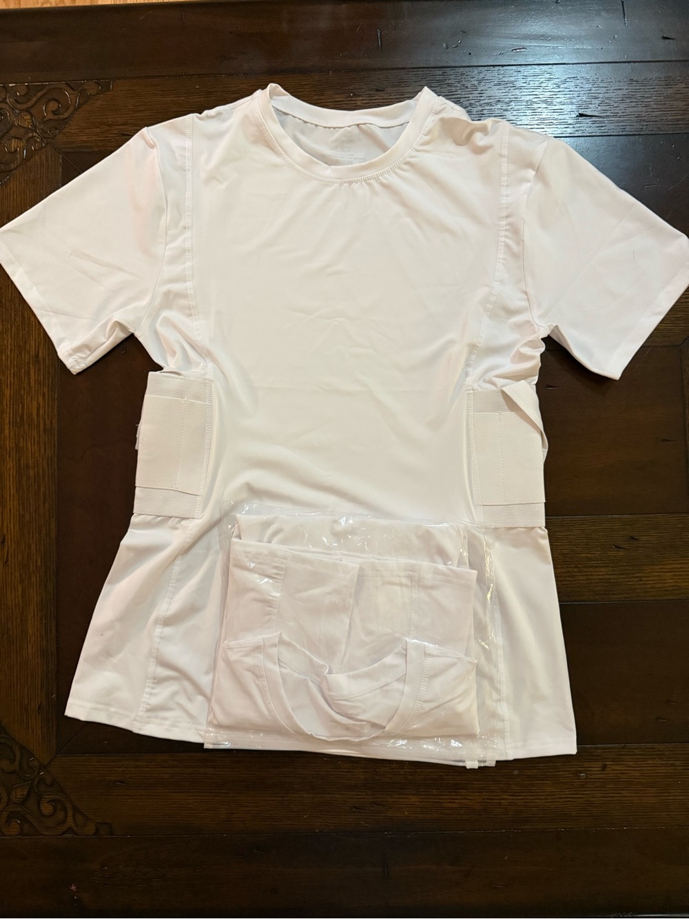 Men’s White Short-Sleeve (2) conceal carry shirts